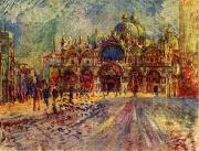 Pierre-Auguste Renoir Markusplatz in Venedig oil painting